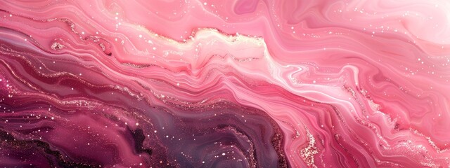 Pink background texture pattern marble gold watercolor abstract wallpaper light. Background stone pink texture pattern marble white paint glitter art seamless liquid agate top rose color print pastel.
