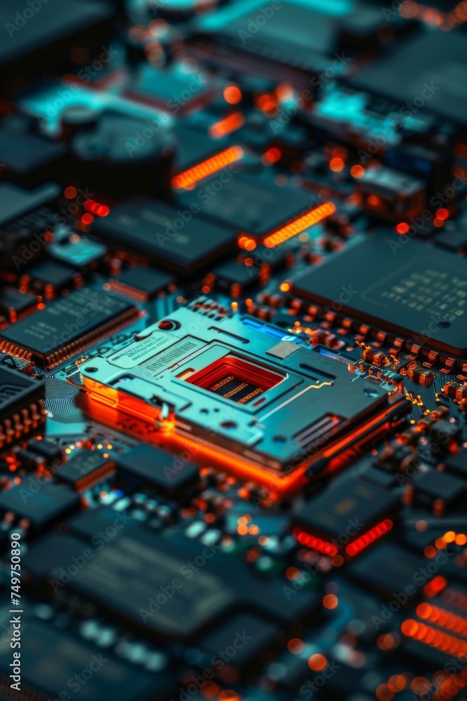 Close up bright depiction of 3D technology with a retro floppy disk in a random setting Close up bright depiction of 3D technology with a retro floppy disk in a random setting