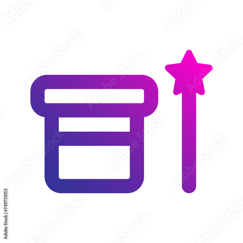 magician gradient icon