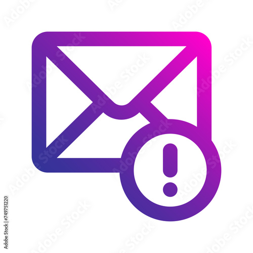 spam gradient icon
