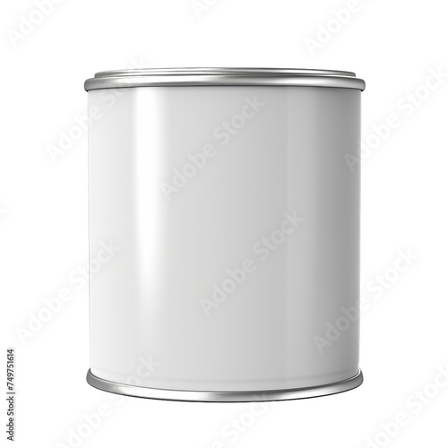 Wallpaper Mural A blank metal paint can isolated on transparent background, png Torontodigital.ca