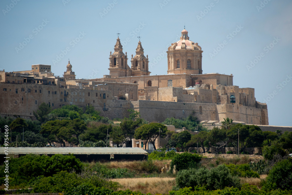 St Paul's Cathedral - Mdina Old City - Malta