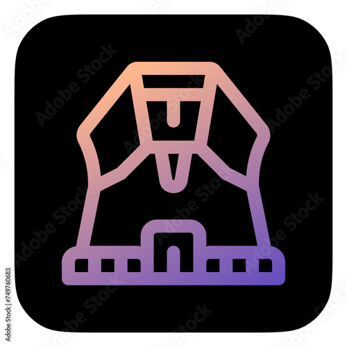 Editable statue, sculpture vector icon. Landmark, monument, culture, building, architecture. Part of a big icon set family. Perfect for web and app interfaces, presentations, infographics, etc