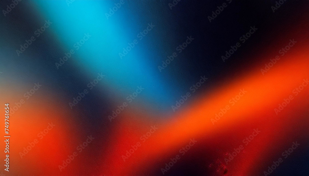 Chromatic Explosion: Orange, Blue, Red, and Black Gradient Noise Texture Background Chromatic Explosion: Orange, Blue, Red, and Black Gradient Noise Texture Background