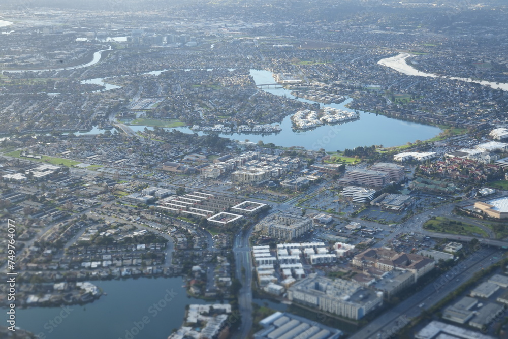 Obraz premium San Francisco International Airport in USA - アメリカ サンフランシスコ国際空港 