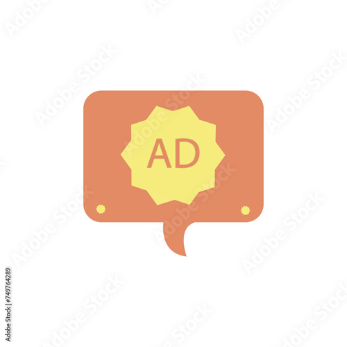 This is Simple Ads Icon which used any where
