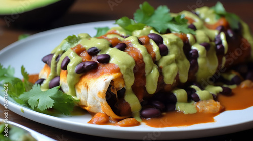 Delicious Gourmet Meals: Tasty Dinner Plate Recipes with Fried Chicken, Baked Fish, Grilled Vegetable Salad, and Cheesy Appetizers, generative AI