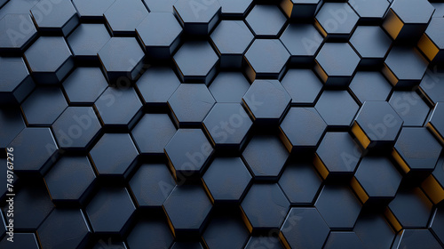 hexagon shape background