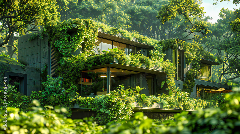 Picturesque Rural Village with Traditional Houses, Greenery, and Vibrant Flower Gardens Picturesque Rural Village with Traditional Houses, Greenery, and Vibrant Flower Gardens