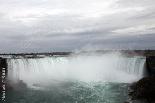 Horseshoe waterfall view from the canadian side - Niagara fall - Ontario - Canada © Collpicto