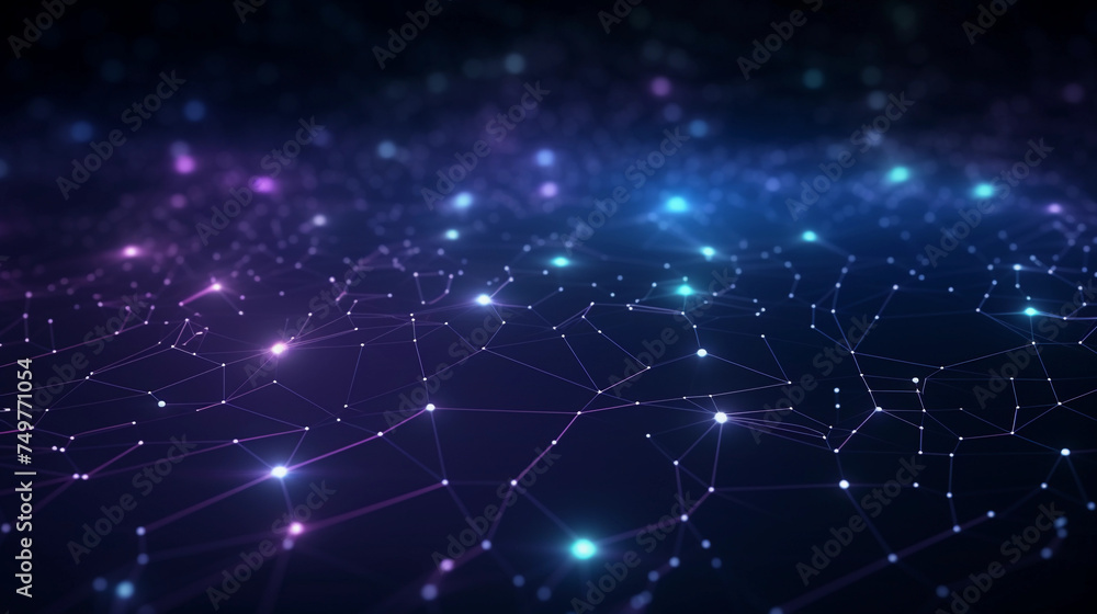 Obraz premium background with stars