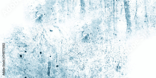 Sky blue aquarelle stains concrete texture cement wall wall cracks,marbled texture,old cracked rustic concept metal wall blurry ancient.distressed overlay.stone wall. © mr Vector
