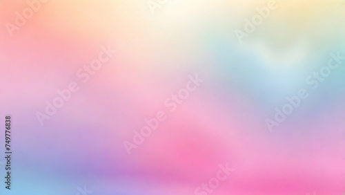 Abstract smoothing pastel color cute background. Abstract colorful background. Gradient color.
