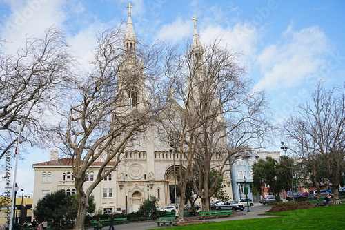 Photography Saints Peter and Paul Church in San Francisco, USA - アメリカ サンフランシスコ 聖ピーター&ポール教会