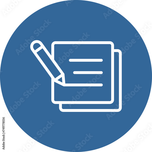 Planning Vector Line Multi Circle
