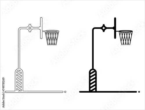 Basketball Hoop Icon Y_2301001
