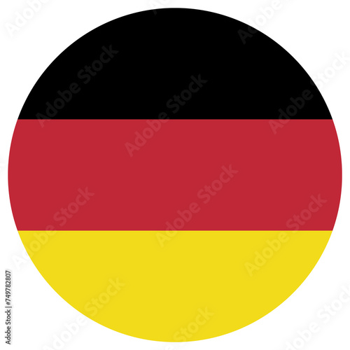 germany national flag  transparent background