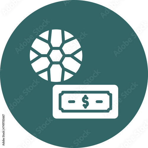 Betting Vector Glyph Multi Circle