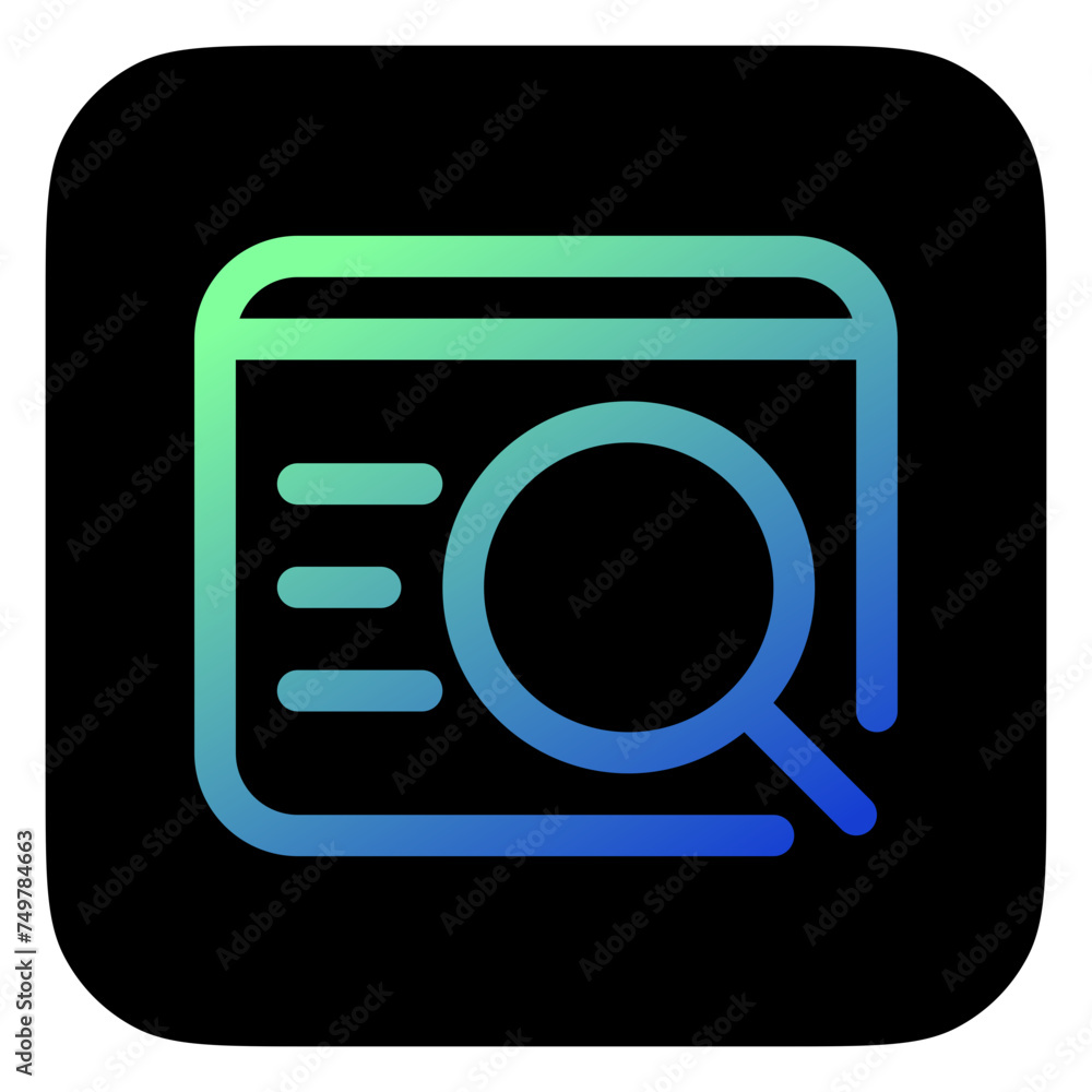 Editable web search, find vector icon. SEO, marketing, business. Part of a big icon set family. Perfect for web and app interfaces, presentations, infographics, etc Editable web search, find vector icon. SEO, marketing, business. Part of a big icon set family. Perfect for web and app interfaces, presentations, infographics, etc