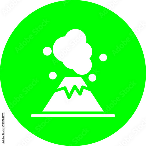 Eruption Vector Glyph Multi Circle