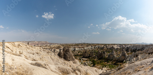 Famous rock formations in phallic shape, Cappadocia, Turkey