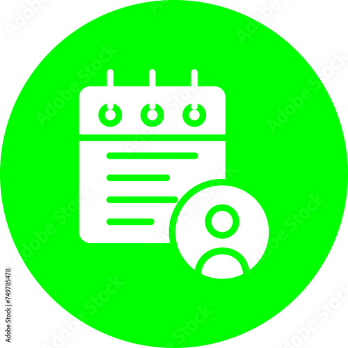 Notes Vector Glyph Multi Circle