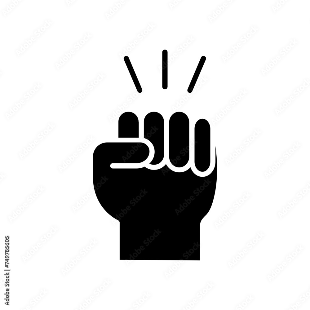 hand icon. solid icon hand icon. solid icon