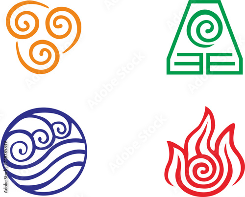 this a symbol four country bender of avatar