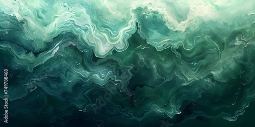 abstract liquid muted green marble texture