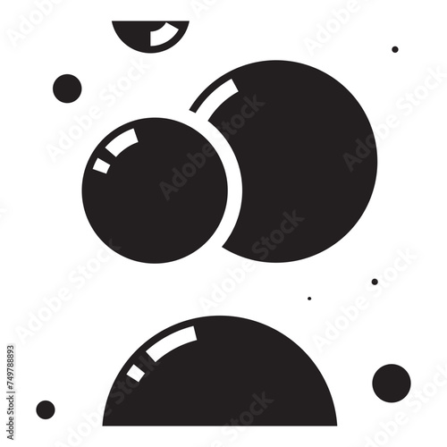 Foam or bubbles, fizzy drink and effervescent effect