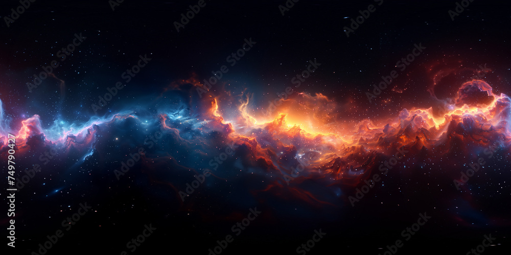 Nebulas of the Universe 8k VR 360 Spherical Panorama