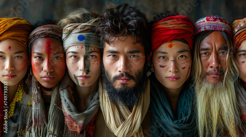International Visage: A Collection of Faces from Around the Globe © Graphics.Parasite