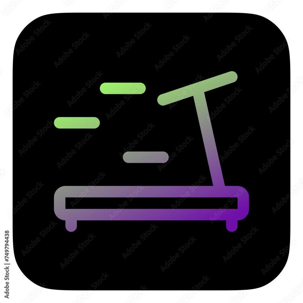 Editable treadmill vector icon. Part of a big icon set family. Perfect for web and app interfaces, presentations, infographics, etc Editable treadmill vector icon. Part of a big icon set family. Perfect for web and app interfaces, presentations, infographics, etc
