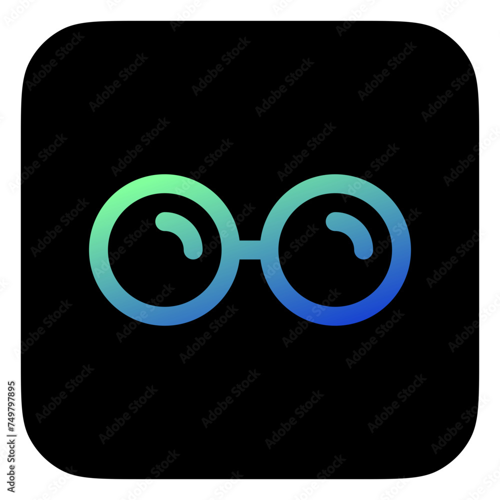 Editable glasses, reading mode vector icon. Part of a big icon set family. Perfect for web and app interfaces, presentations, infographics, etc Editable glasses, reading mode vector icon. Part of a big icon set family. Perfect for web and app interfaces, presentations, infographics, etc