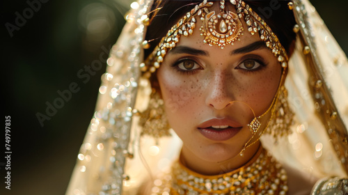 Golden Splendor: The Bridal Lehenga of Timeless Elegance