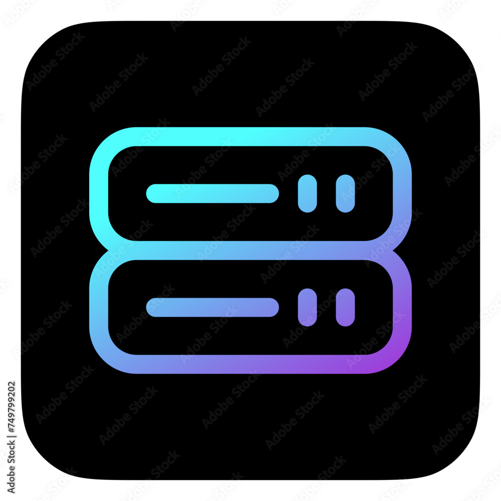 Editable vector server storage drive icon. Part of a big icon set family. Perfect for web and app interfaces, presentations, infographics, etc Editable vector server storage drive icon. Part of a big icon set family. Perfect for web and app interfaces, presentations, infographics, etc