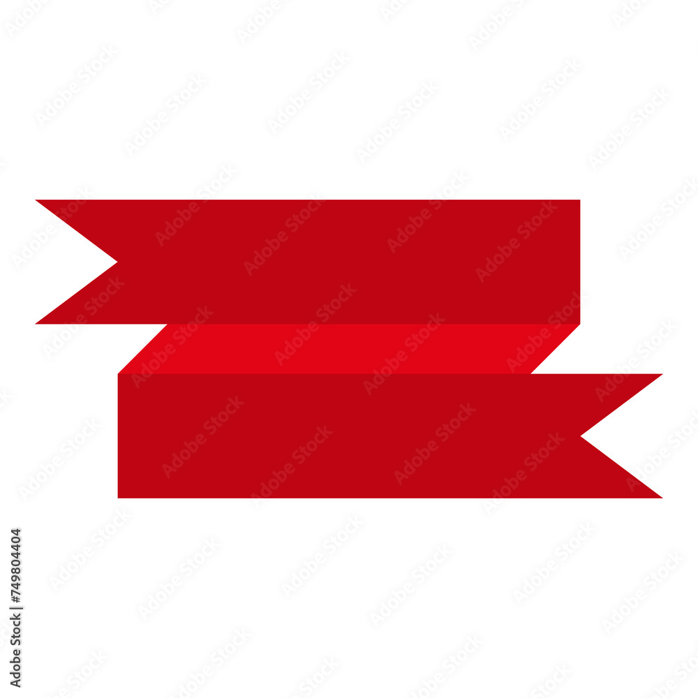 red ribbon banner red ribbon banner