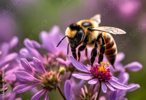 bee on flower