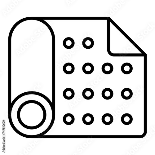 Yoga Mat Icon