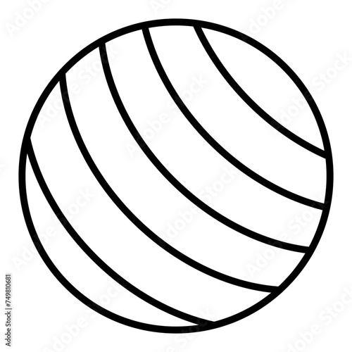 Gym Ball Icon