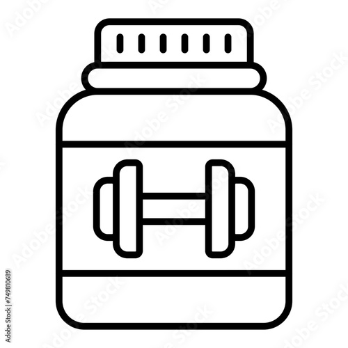 Protein Supplement Icon
