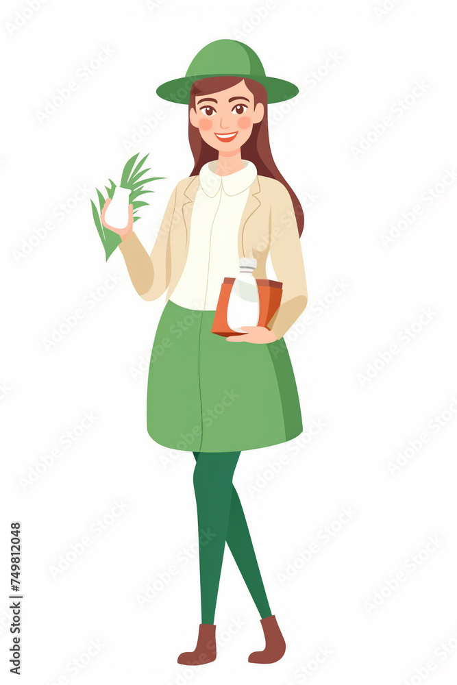 Beauty Woman Holding Eco Vegan Cosmetic. Natural Skin Care. Eco Lifestyle and Sustainability Consumerism Concept. Beauty Woman Holding Eco Vegan Cosmetic. Natural Skin Care. Eco Lifestyle and Sustainability Consumerism Concept.