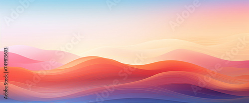 Dynamic sunrise gradient bursting with life, blending radiant colors to inspire graphic design creations.