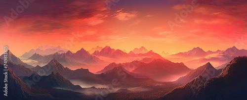 Beautiful illustration of s...