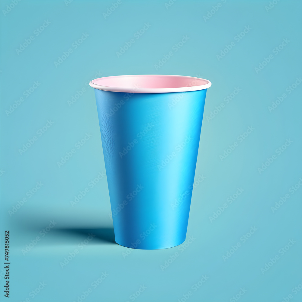Colorful Paper Cup Icons: A Kaleidoscope of Designs.(Generative AI) Colorful Paper Cup Icons: A Kaleidoscope of Designs.(Generative AI)