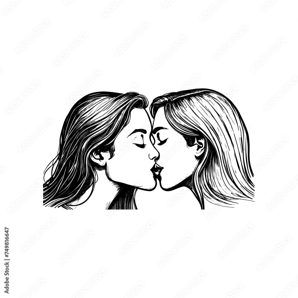 vector-hand-drawn-international-kissing-day-illustration.