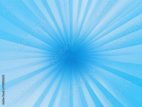 blue sunburst background