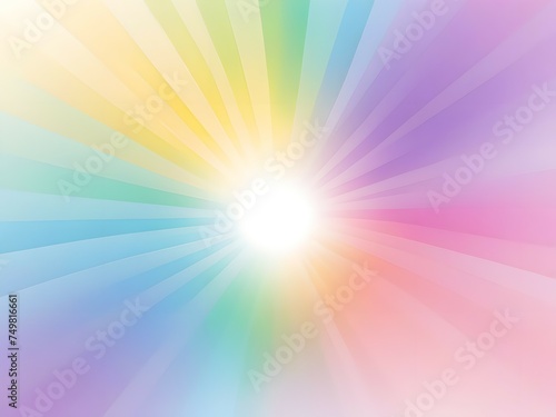 7. Rainbow Color Light Spectrum Pattern Design. 