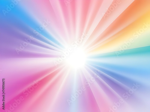 2. Rainbow Color Light Spectrum Pattern Design. 