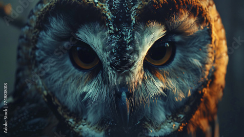 Majestic Owl Portrait